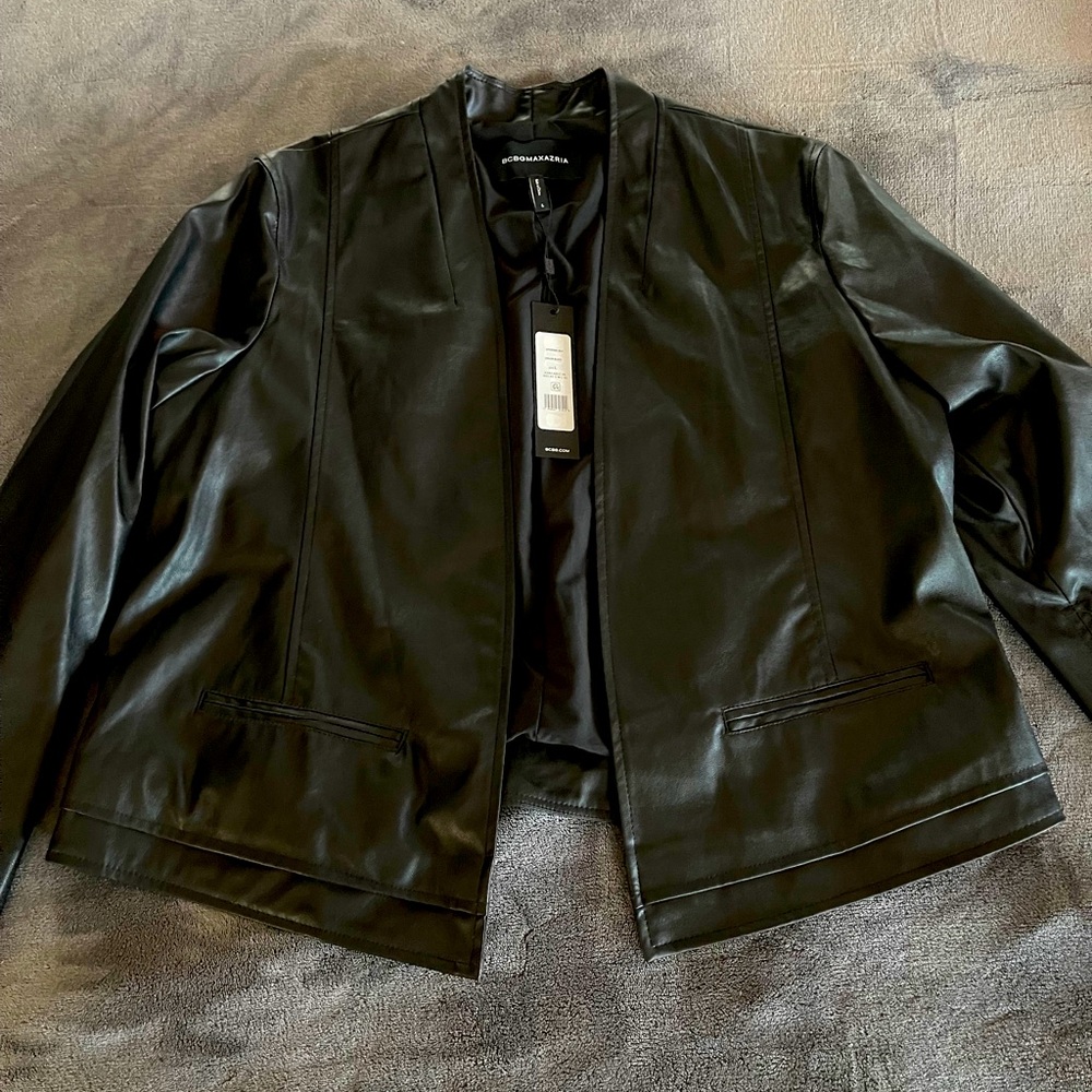Faux Leather Jacket